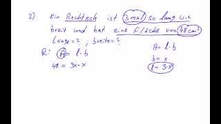 Gleichungen aus Textaufgaben aufstellen und lösen [upl. by Yelnoc]