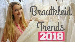 Brautkleider 2018 TRENDS  Vintage amp Spitzenkleider  Interbride 2017 [upl. by Eelinej]