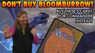 Bloomburrows Top 5 Best New Commander Cards  Magic The Gathering [upl. by Petersen]