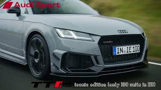 2023 Audi TT RS Iconic Edition for Celebration of TT 25 years [upl. by Thais]