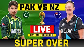 LIVE🔴 pakistan womens vs newzealand 3rd odi super over  today live cricket match nzw vs pakw [upl. by Spragens]