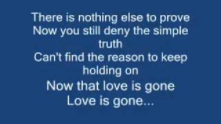 David Guetta  Love Is Gone  With Lyrics [upl. by Gan]