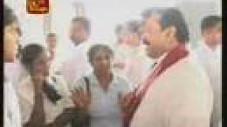 President visits the villages LTTE Terrorists attacked [upl. by Zakaria]