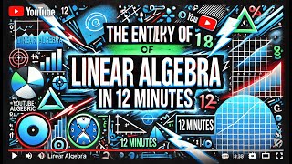 The Entirety of Linear Algebra in 12 Minutes [upl. by Aeslehs]