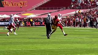 HIGHLIGHTS USC Defeats Wisconsin 3821 with Another 2nd Half Shutout [upl. by Ardeha]