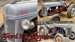 8N Ford 1950 Full Repaint [upl. by Caddric]