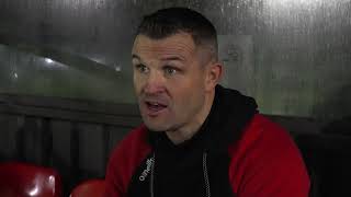 Steve Tully Post Match Interview  Poole Town vs Hanwell Town [upl. by Namwen]