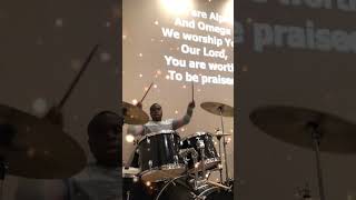 Beats of Worship pt9 33 🥁🎵🔥 drummer drumbeat drums drummusic [upl. by Skutchan]