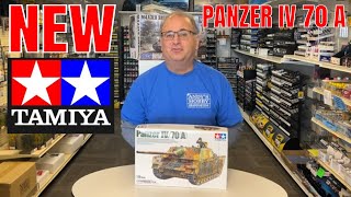 Tamiya NEW RELEASE 135 Panzer IV70 A Preview COMING SOON Nuremberg toy show release [upl. by Gney]