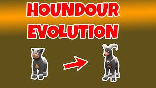 How to Evolve Houndour  Houndoom  Pokemon Scarlet amp Violet [upl. by Selmore719]