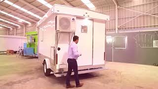 RDN Food Trailer 8x12 Color Blanco Liso California [upl. by Symons]