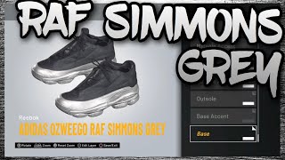 NBA 2K20 Shoe Creator  Adidas Ozweego Custom quotRaf Simmons Greyquot [upl. by Yrreg455]