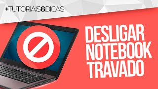 🔁 Como DESLIGAR  REINICIAR Notebook Travado pelo Teclado Positivo Lenovo Samsung [upl. by Eudoxia]