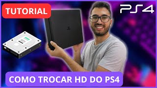 Como Trocar HD do PS4 passo a passo [upl. by Chessy]