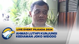 LIVE EVENT  Ahmad Luthfi Temui Joko Widodo di Kediamannya [upl. by Berky]