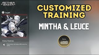 Aether Gazer Flame of Night Customized Training  Mintha amp Leuce Max Points [upl. by Noseimaj]