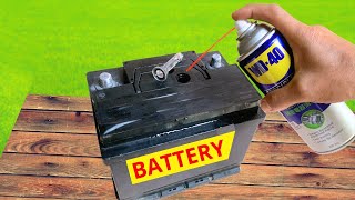 New old battery instantly in just 1 minute Excellent repair surprises experienced drivers [upl. by Aphra]