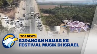 Militan Hamas Sasar Festival Musik di Israel Ratusan Orang Jadi Korb4n [upl. by Wake]