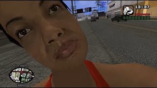 GTA San Andreas First Person Kissing Mod [upl. by Gaston914]