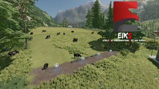 LS 22 Modvorstellung 🚜Freiland Kühe by Eiks🚜 [upl. by Bodnar]