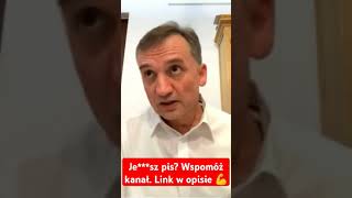 ziobro bardzo chciał zeznawać ale chyba mu się odwidziało 🤣 wypowiedź z kwietnia 24 [upl. by Jeffers585]