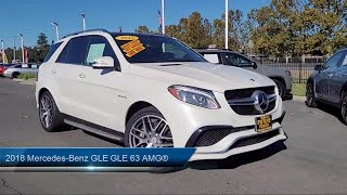 2018 MercedesBenz GLE GLE 63 AMG® Sport Utility Yuba City Oroville Roseville Sacramento Chico [upl. by Zsa Zsa140]