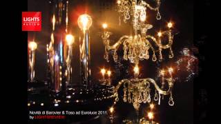 Lighting Design  Crystal Chandeliers by Barovier amp Toso [upl. by Aredna197]