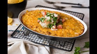 Spicy Cheese amp Sausage Fondue Queso Fundido [upl. by Lotsyrc236]