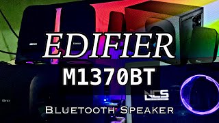 EDIFIER M1370BT SPEAKER Bluetooth  Unboxing amp Test [upl. by Anikahs]