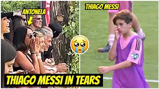 💔Thiago Messi in Tears as Antonella CHEERS Him After Tournament Exit for Inter Miami [upl. by Ahsinid]