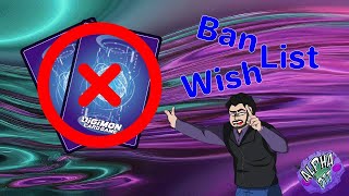 Digimon TCG Ban ListWish List junio 2024 [upl. by Solohcin]