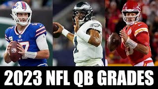 2023 NFL QB GRADES [upl. by Riha127]