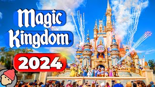 Disney’s Magic Kingdom RIDES and ATTRACTIONS 2024  Walt Disney World [upl. by Strohbehn]