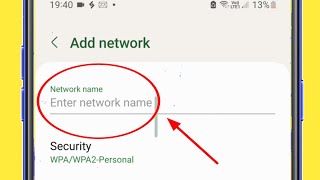 Enter Network Name Kya Hota hai  What is Enter Network Name in WiFi Add network [upl. by Aseyt]