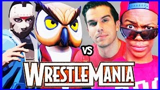 Vanoss amp H2O Delirious vs Chris Danger amp Will Power  WRESTLEMANIA  WWE 2K17 s4e15 [upl. by Nyrol]