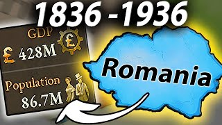 Forming the RICHEST Nation in Victoria 3 Romania Complete Movie [upl. by Akenehs]