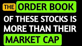 The Order Book Of These Stocks Is More Than Their Market Cap  Finojourney [upl. by Tj]