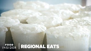 How Ricotta Cheese Is Made In Italy  Regional Eats [upl. by Rehposirhc773]