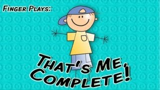 Thats Me Complete  finger play song for children [upl. by Akirderf480]