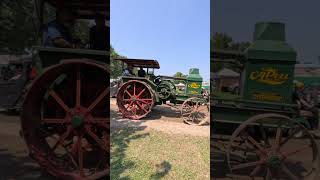 Rumely Oil Pull Tractor 🤠 Pinckneyville Illinois Tractor Show tractor shorts tractorvideo [upl. by Sihunn]