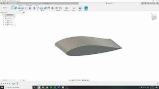 How to import an airfoil into fusion 360 [upl. by Zebadiah]