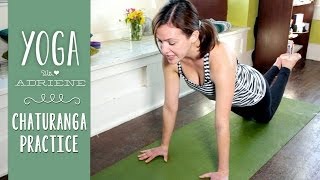 Chaturanga Practice  Yoga For Beginners [upl. by Gearard700]