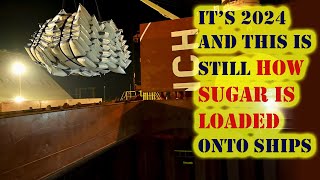 Took Forever to Load the Sugar onto the Ship But We Loved It  Puerto Quetzal [upl. by Lorilyn]