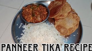 Panneer tika masala recipe  jeera rice amp puri  Dasra special 🙏 [upl. by Selassie]