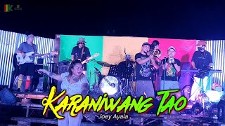 Karaniwang Tao  Joey Ayala  Kuerdas Reggae Cover  Live Gig [upl. by Niels]