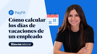 Cómo calcular los días de vacaciones de un empleado  Rincón laboral ⚖️ [upl. by Laux]