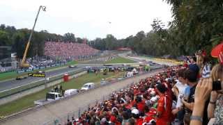 Formula 1  Race  Tribuna Alta Velocita 6B  08092013  Monza Italy [upl. by Utimer]