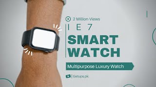 How To Use Your Smart Watch IE7 Series 7 User Manual [upl. by Acilgna]