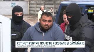 RETINUTI PENTRU TRAFIC DE PERSOANE SI CAMATARIE [upl. by Notgnillew133]