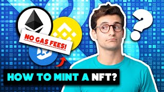 How to mint an NFT on OpenSeaio  NFT mint TUTORIAL NO GAS [upl. by Zobe]